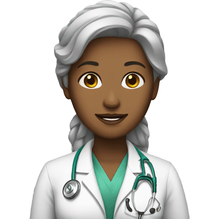 woman doctor emoji