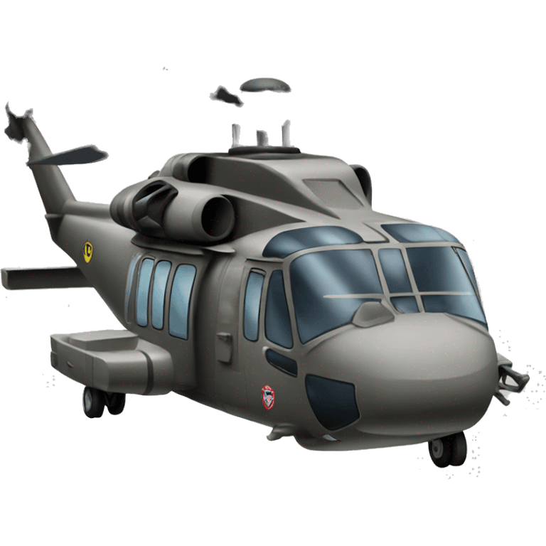 Blackhawk helicopter emoji