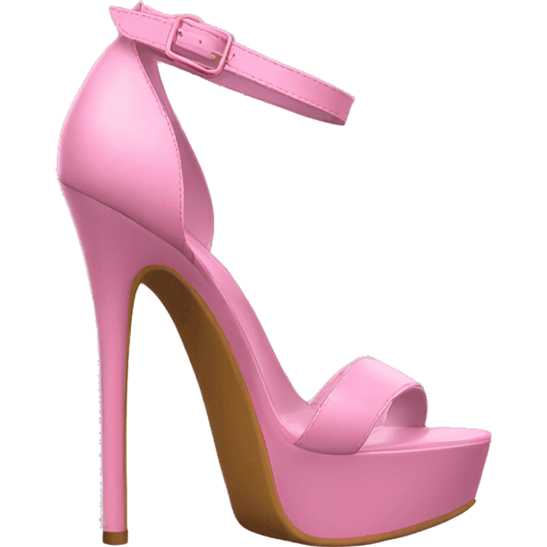 pink platform heels pink heels emoji