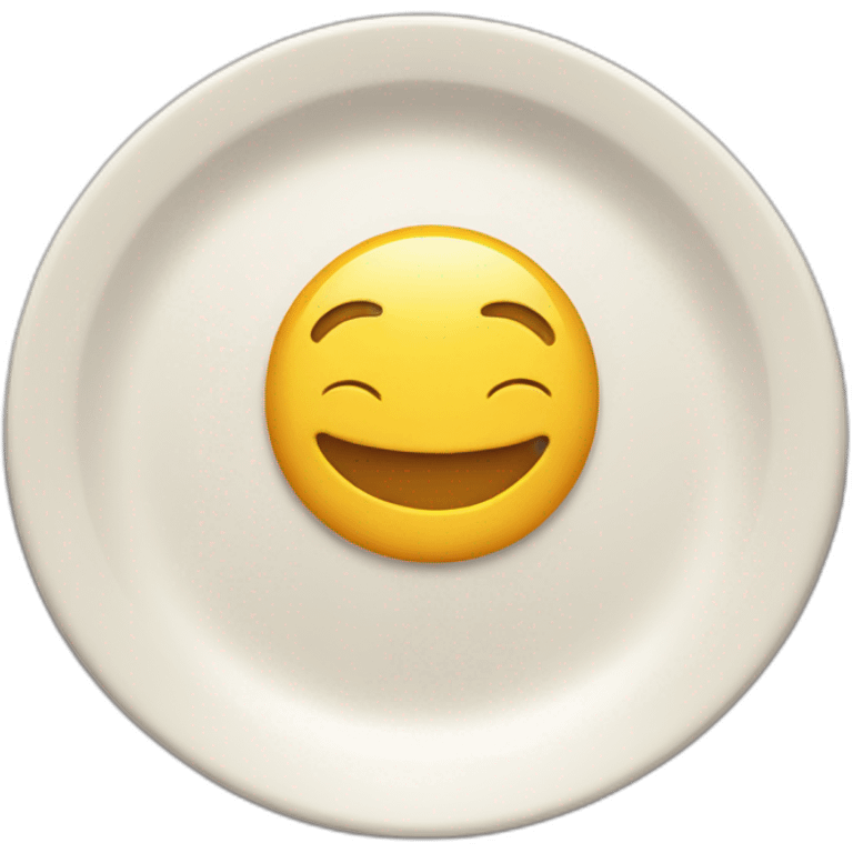 dinner plate emoji