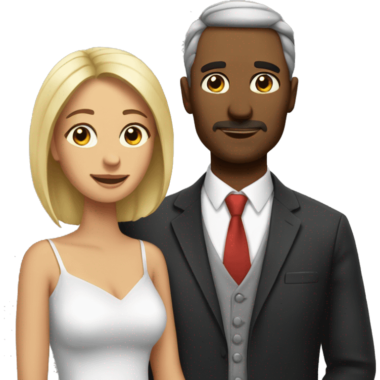 Wife husband love emoji