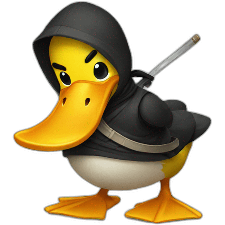 ninja duck emoji