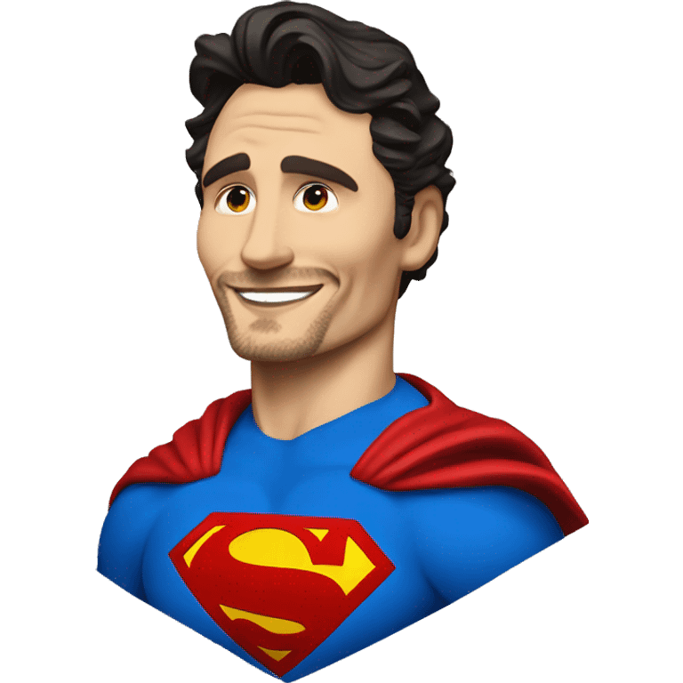 James Franco Superman  emoji