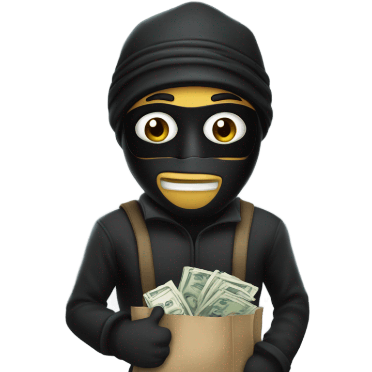 Robber emoji emoji