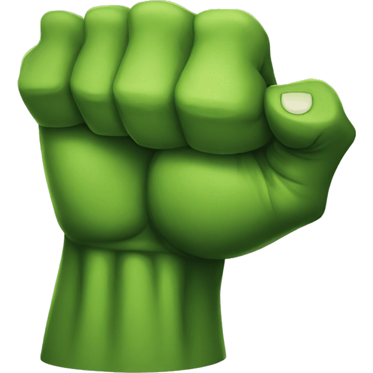 hulk fist emoji