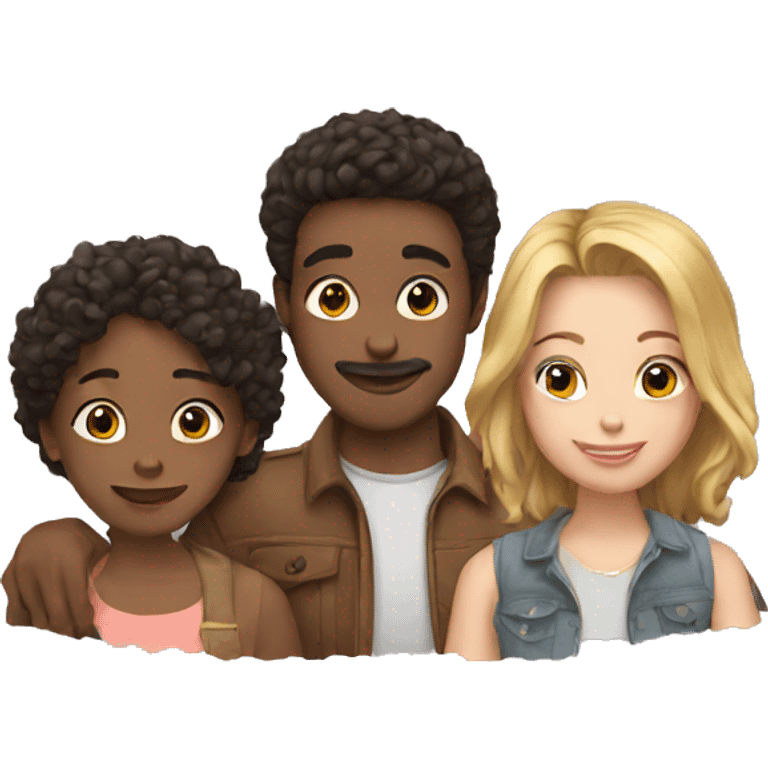 3 Friends  emoji