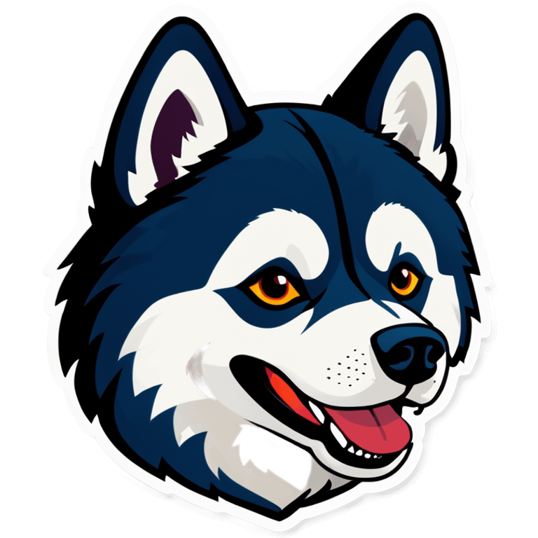 HUSKY DOG emoji