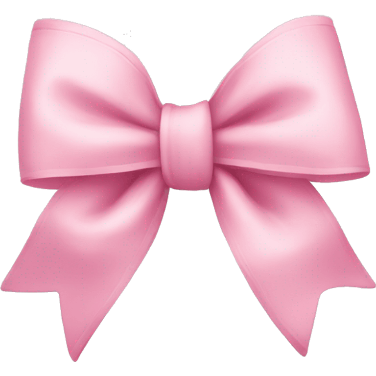 Light pink bow  emoji