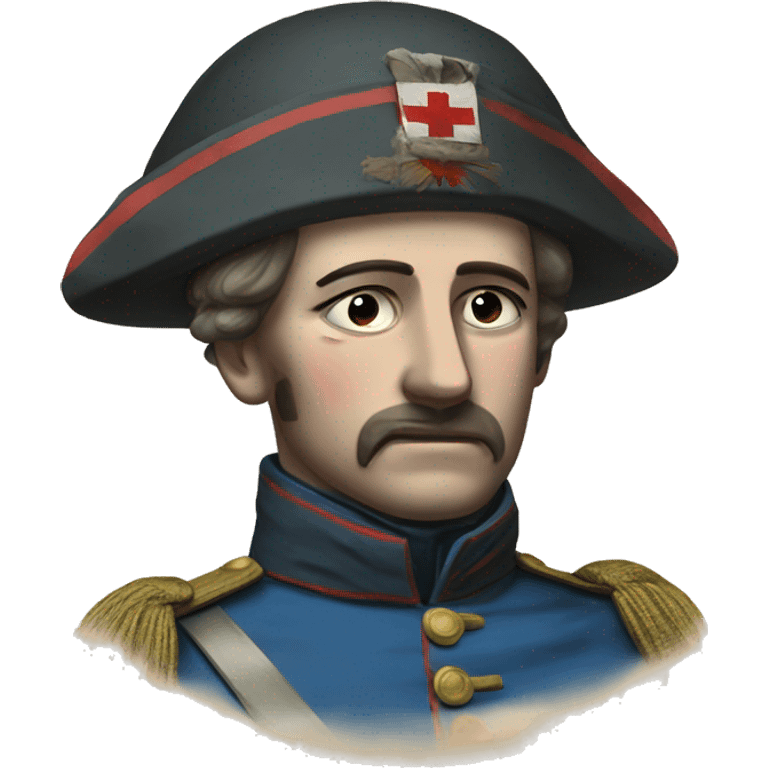 wounded French soldier in the Crimean War emoji