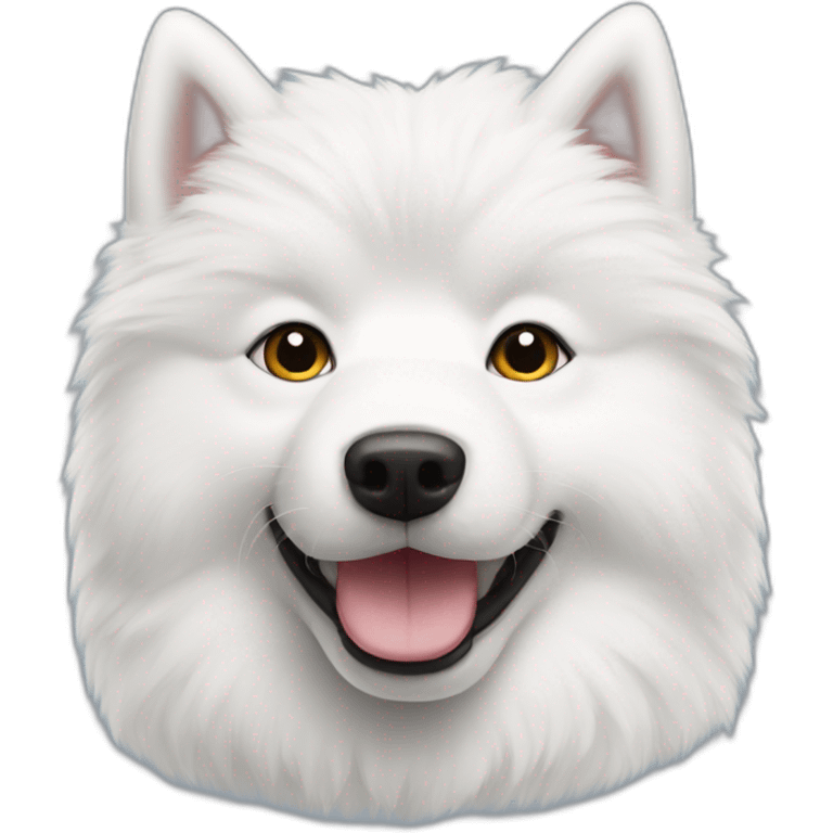 white samoyed emoji