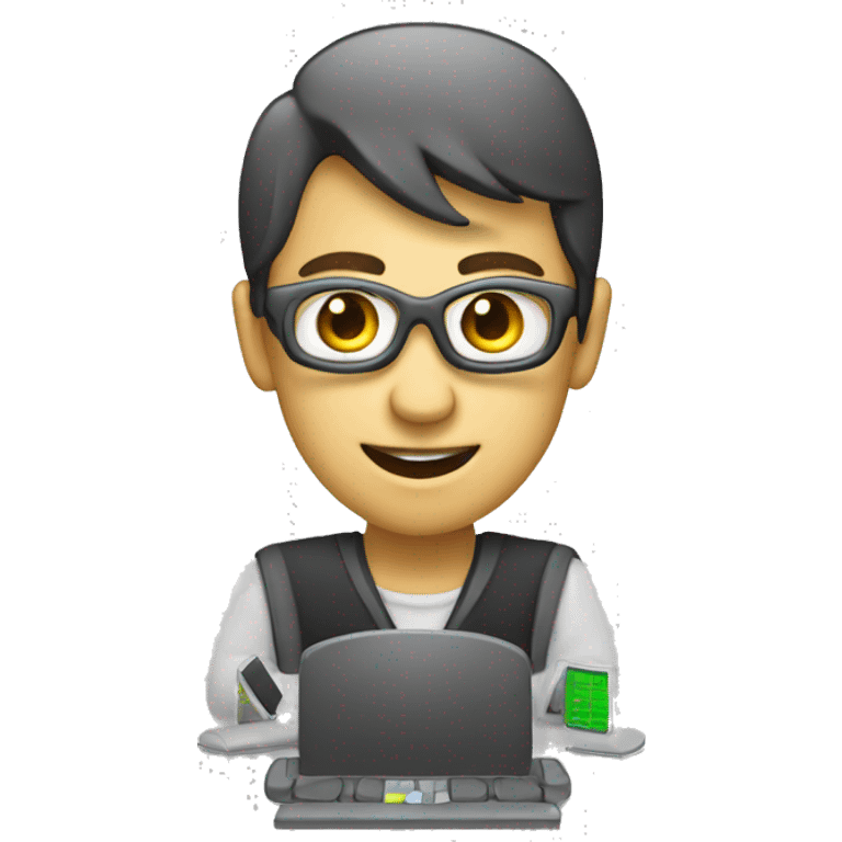 computer coder logo emoji