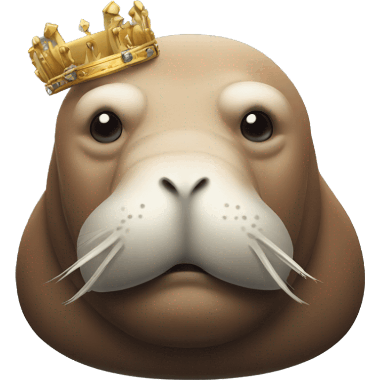 King walrus  emoji