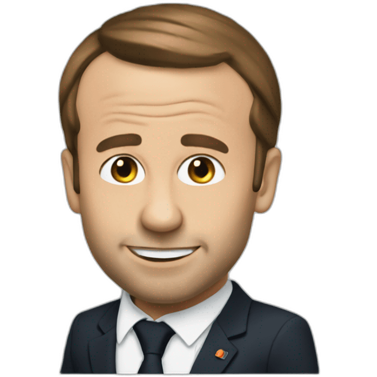 Macron qui twerk emoji