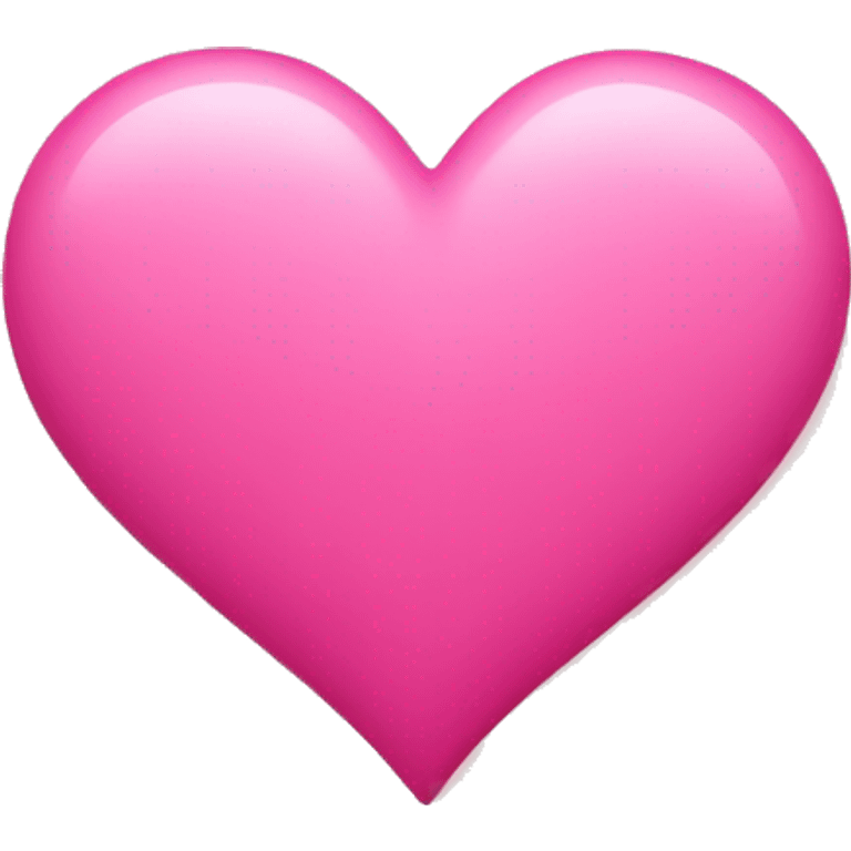 Pink heart emoji