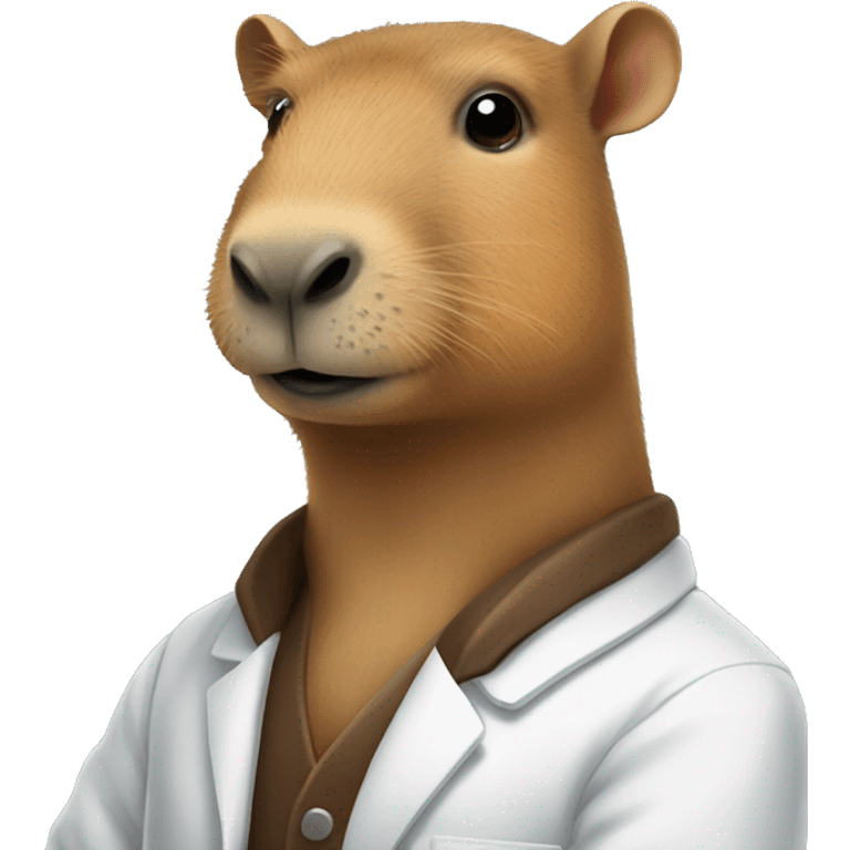 Capybara chemist  emoji