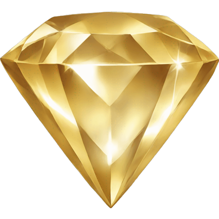 gold diamond emoji