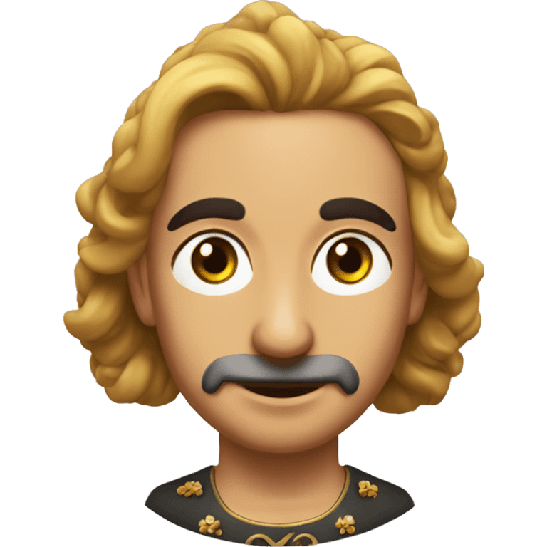 Zemmour avec une fleur de lys emoji