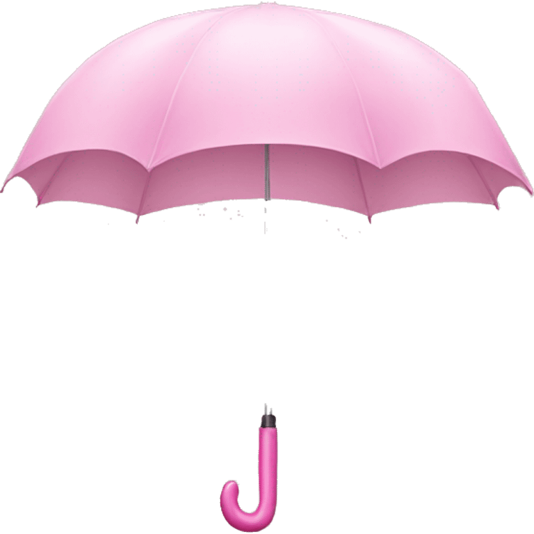 Babypink umbrella emoji