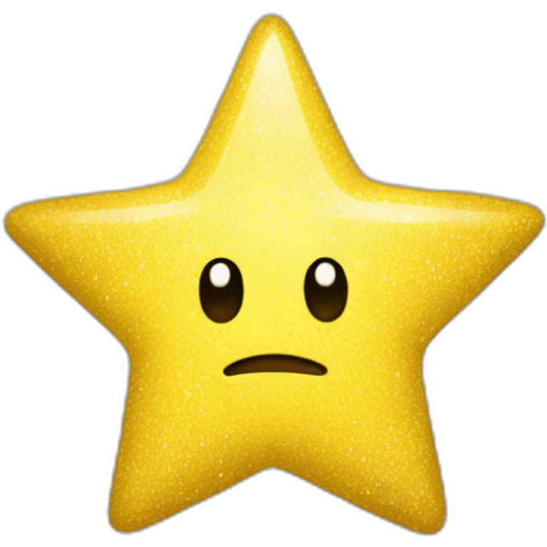 star emoji around has yellow sparkles emoji