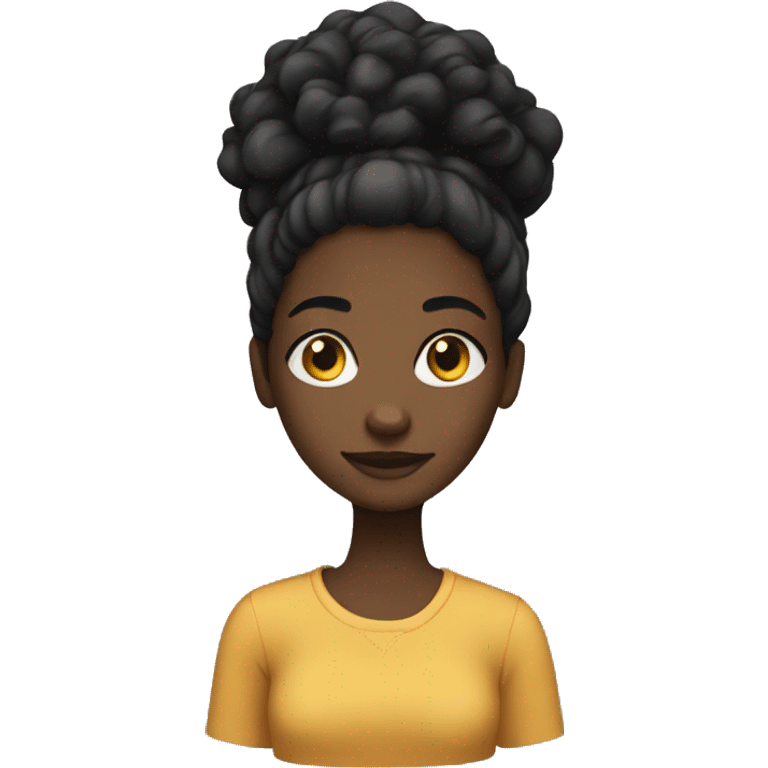 Black girl  emoji