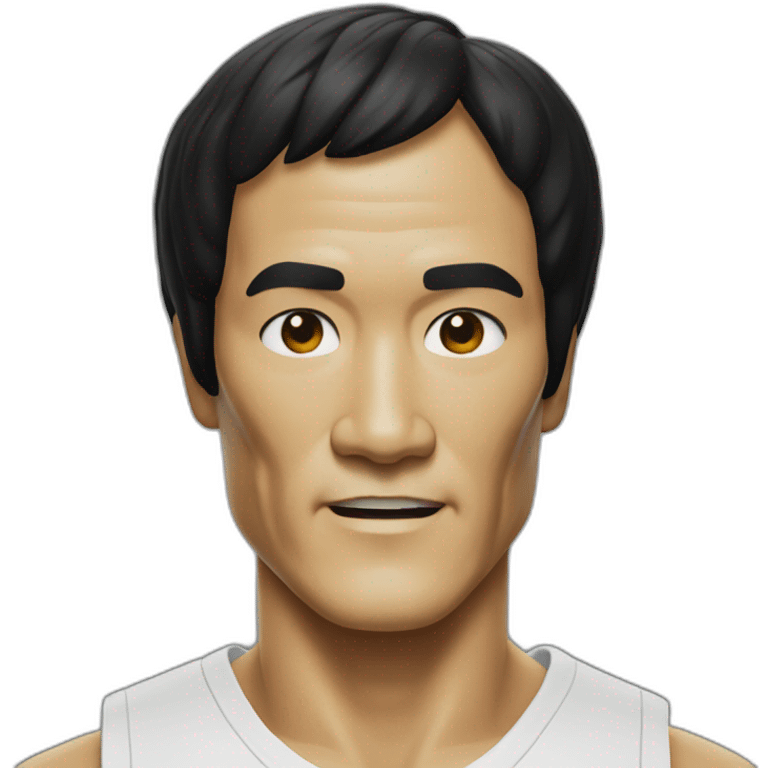 bruce lee emoji