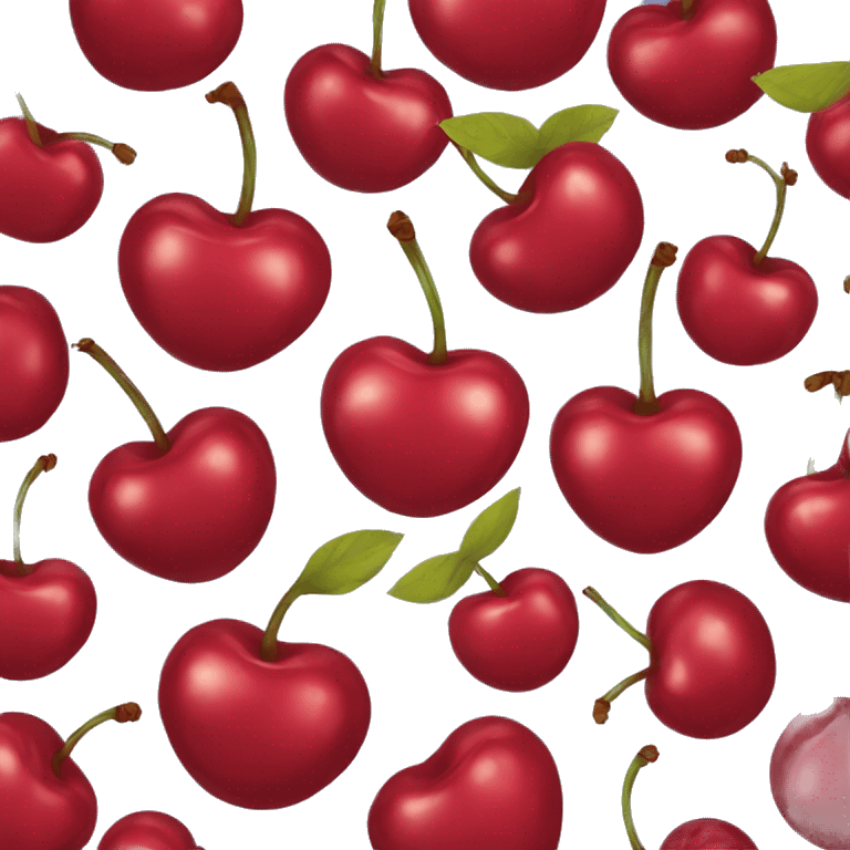 cherry with bow emoji