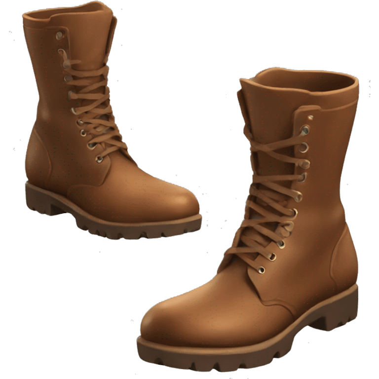 Brown Leather Boots
3d
 emoji