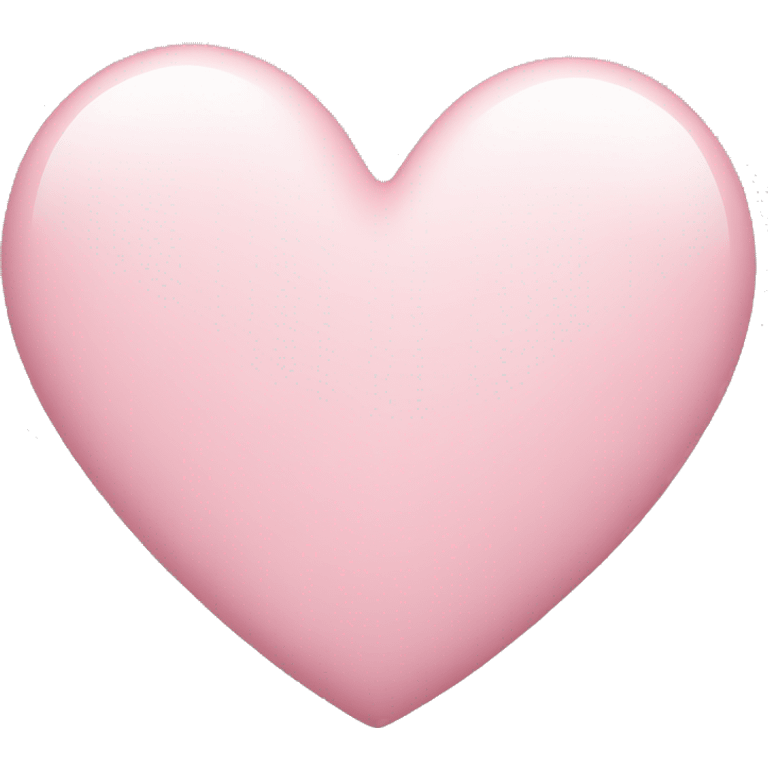 soft pink heart emoji