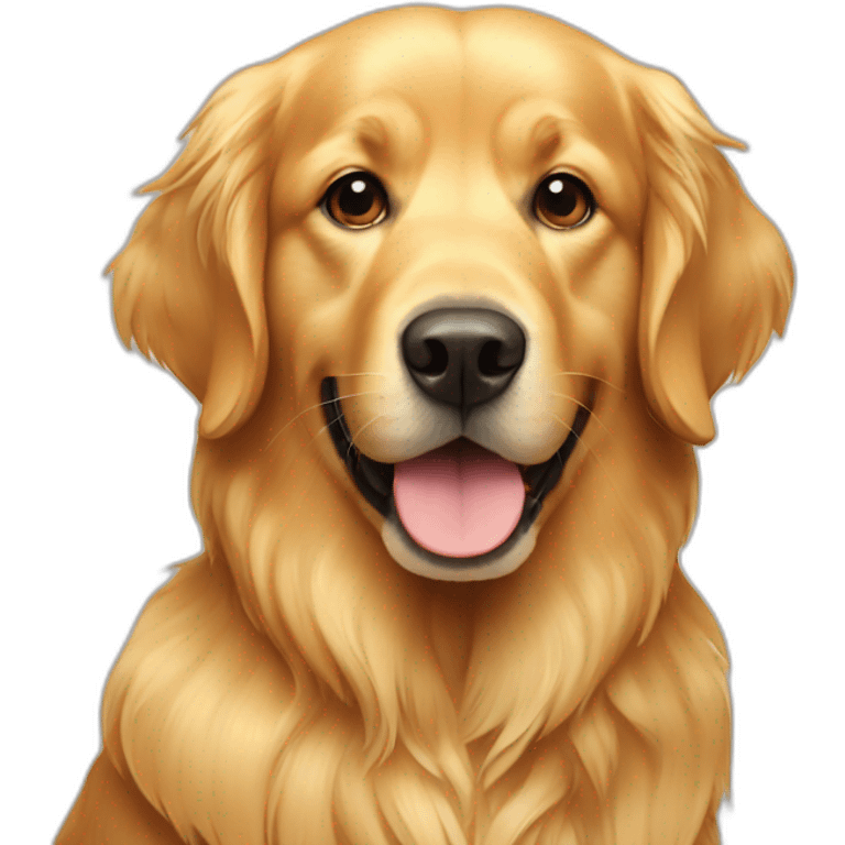 Golden retriever  emoji