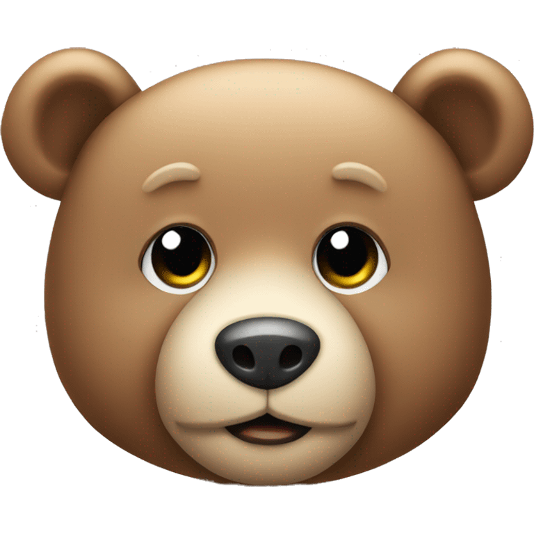 Cute teddy bear emoji