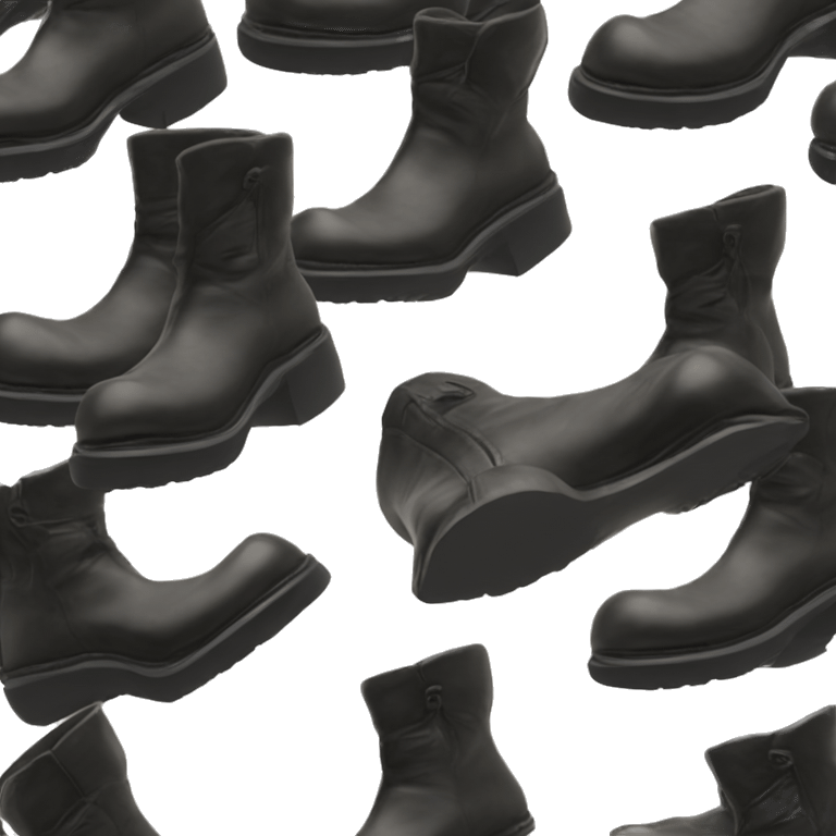 Margiela tabi Boots  emoji