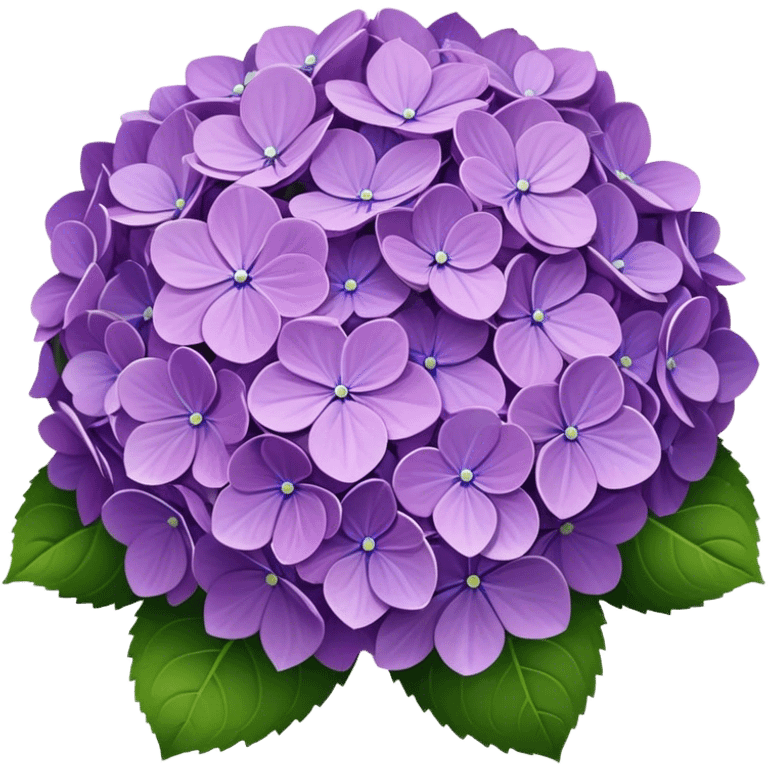 hydrangea  emoji