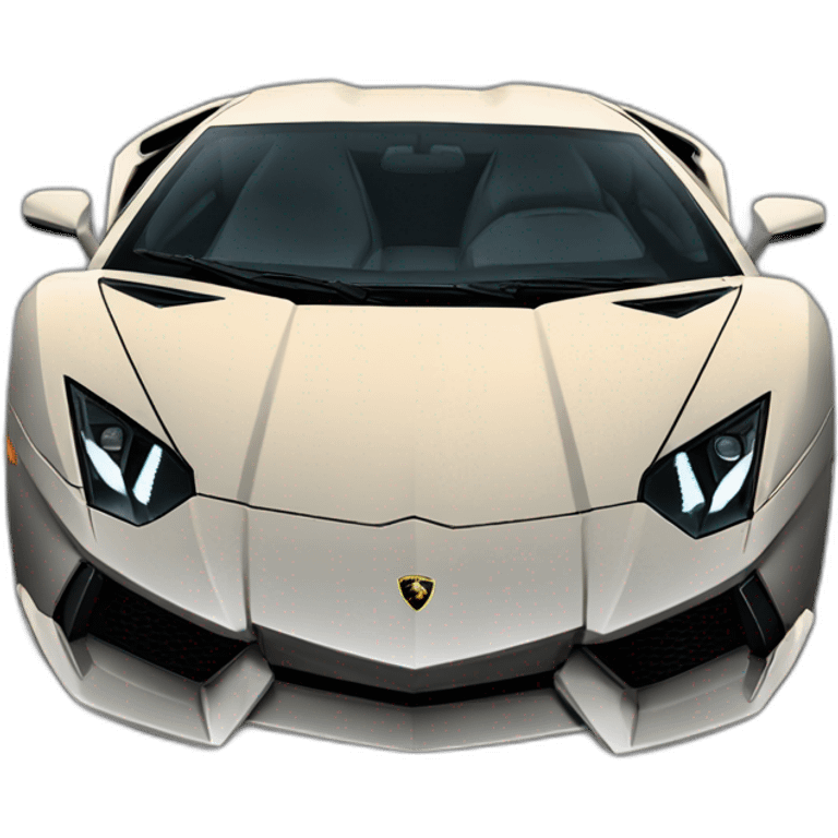 Lamborghini Aventador emoji