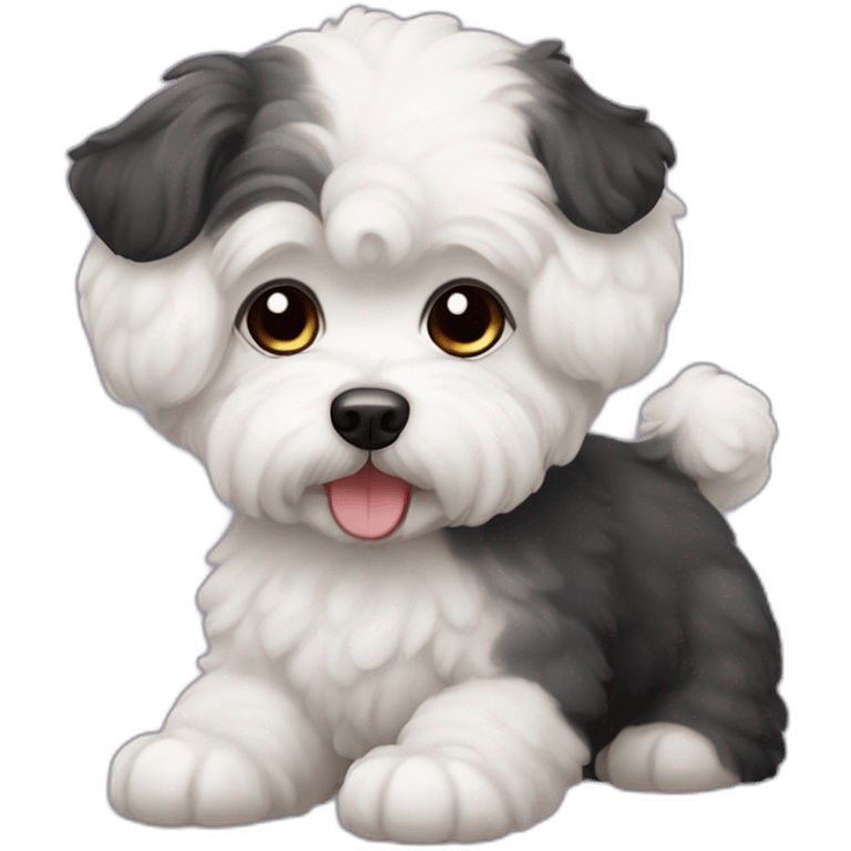 Perrito Bichon maltés emoji