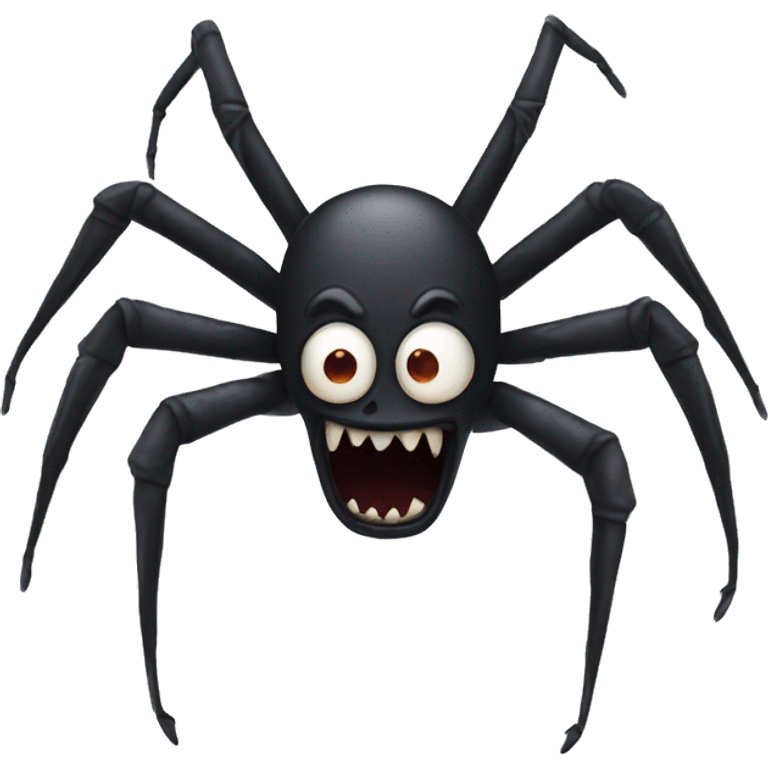 Scary Spider emoji