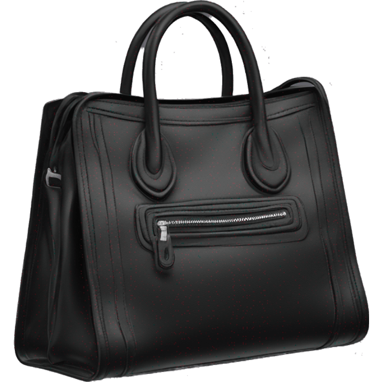 Balenciaga bag black emoji