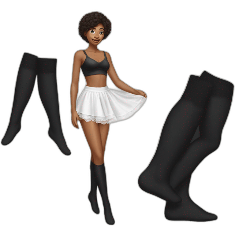 white-knickers-white-stockings-black-skirt emoji