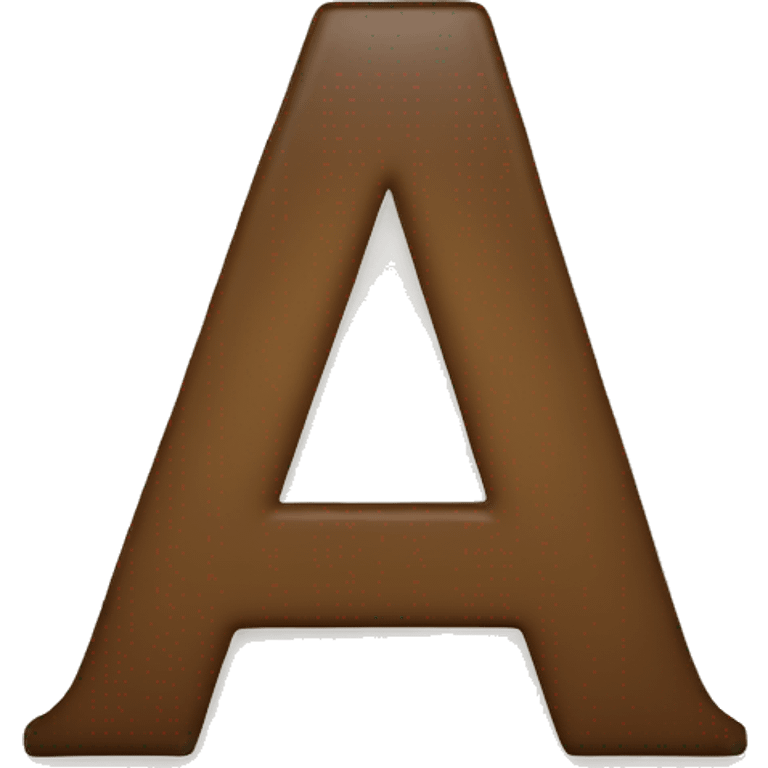 Letter A emoji