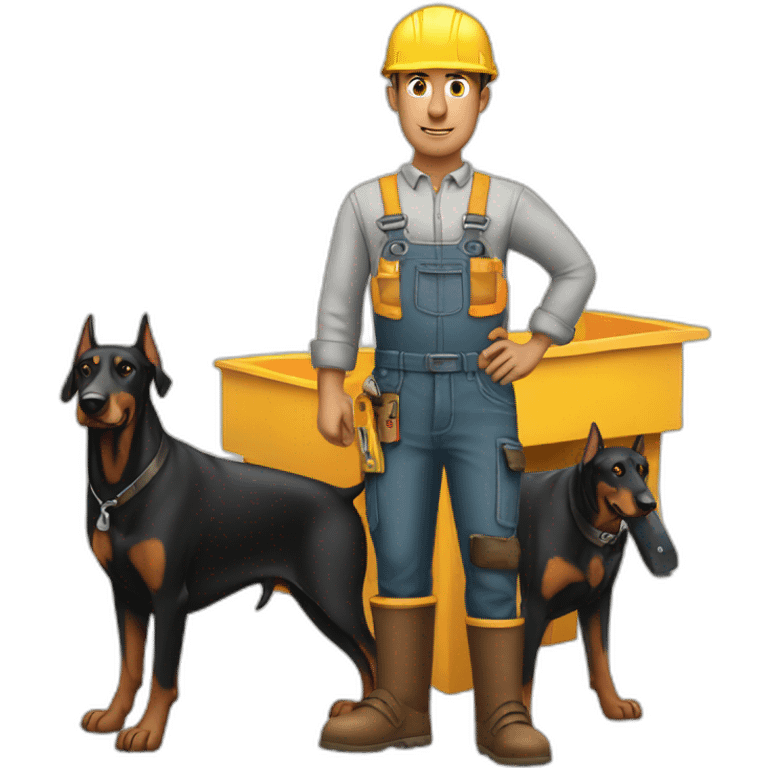 builder-doberman emoji