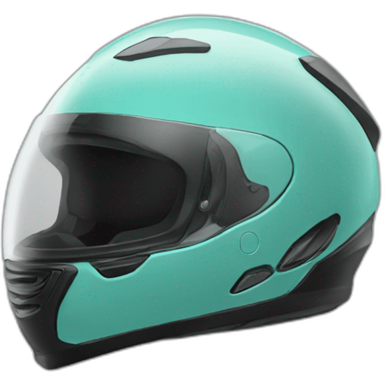 casco de moto emoji