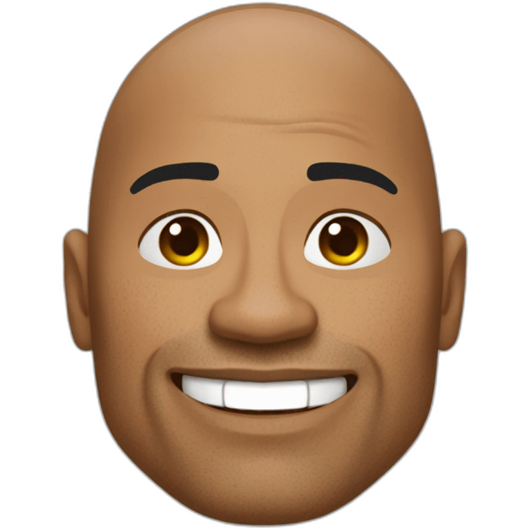 Dwayne The Rock Johnson emoji