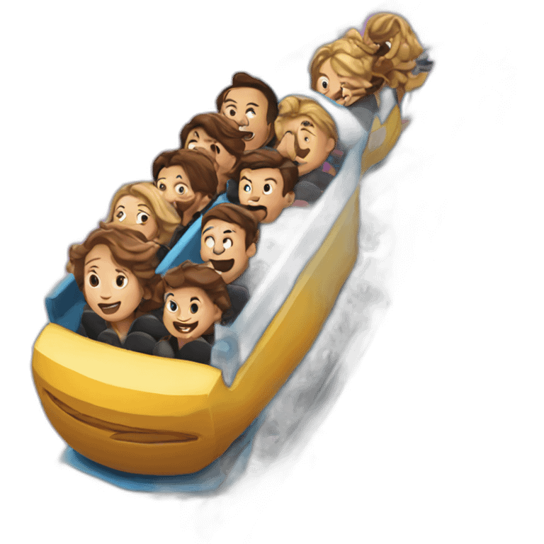 roller coaster closeup emoji