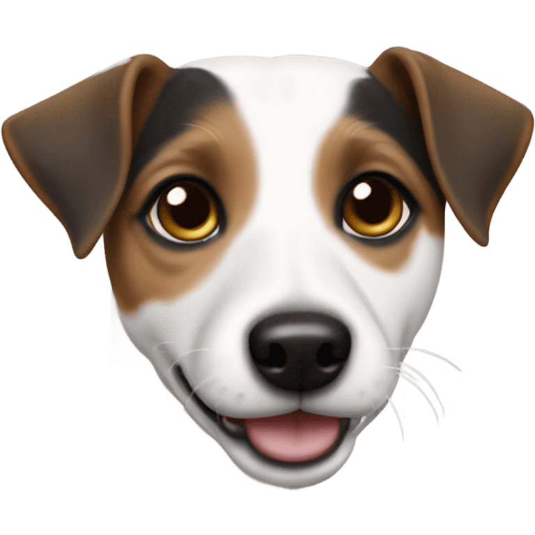 White jack Russel  emoji