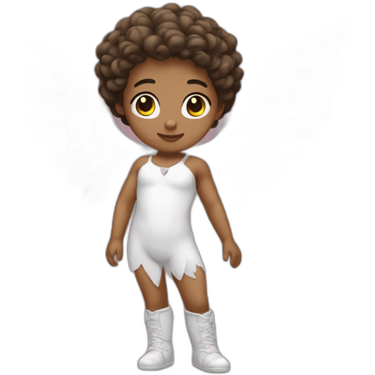 cupid light skin with wings emoji