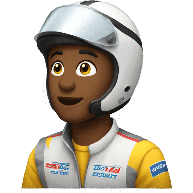 Racing emoji