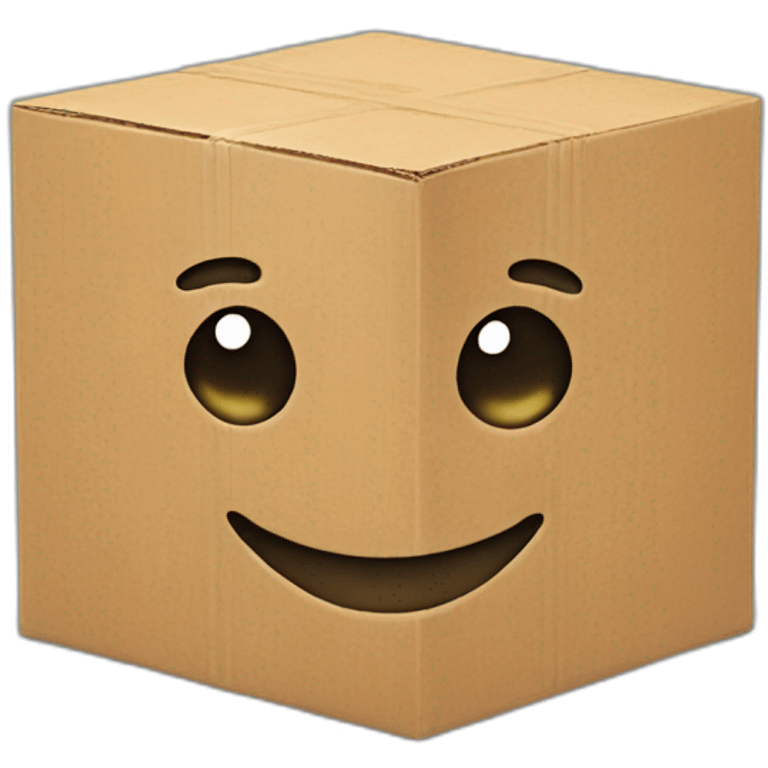 box with smile emoji