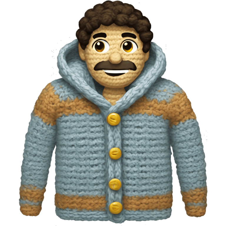  crocheted sweater  emoji