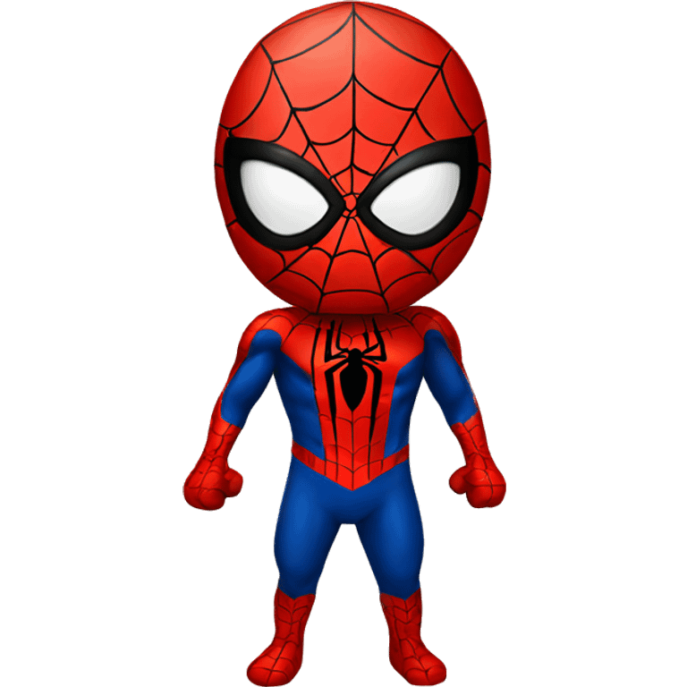 Spiderman with bow emoji