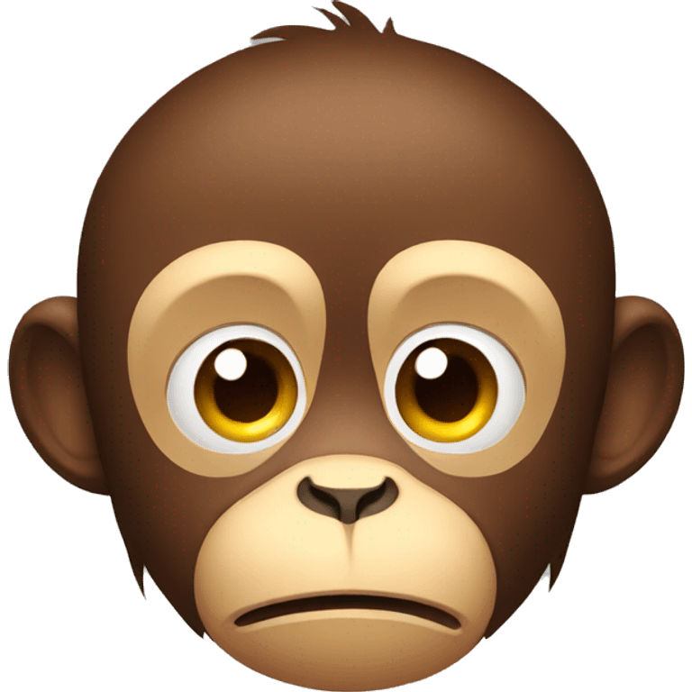 monkey tired emoji