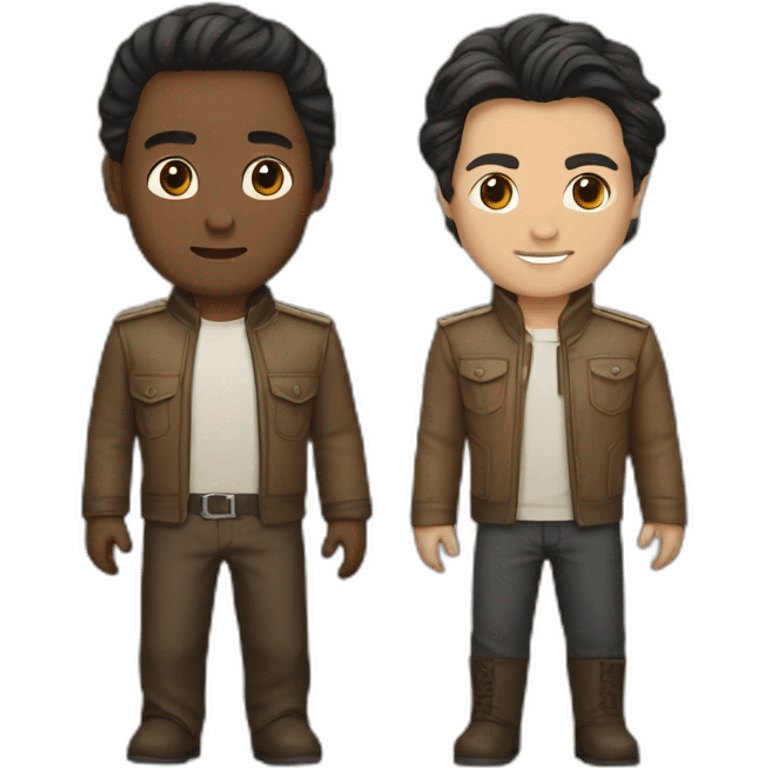 lee know and han emoji